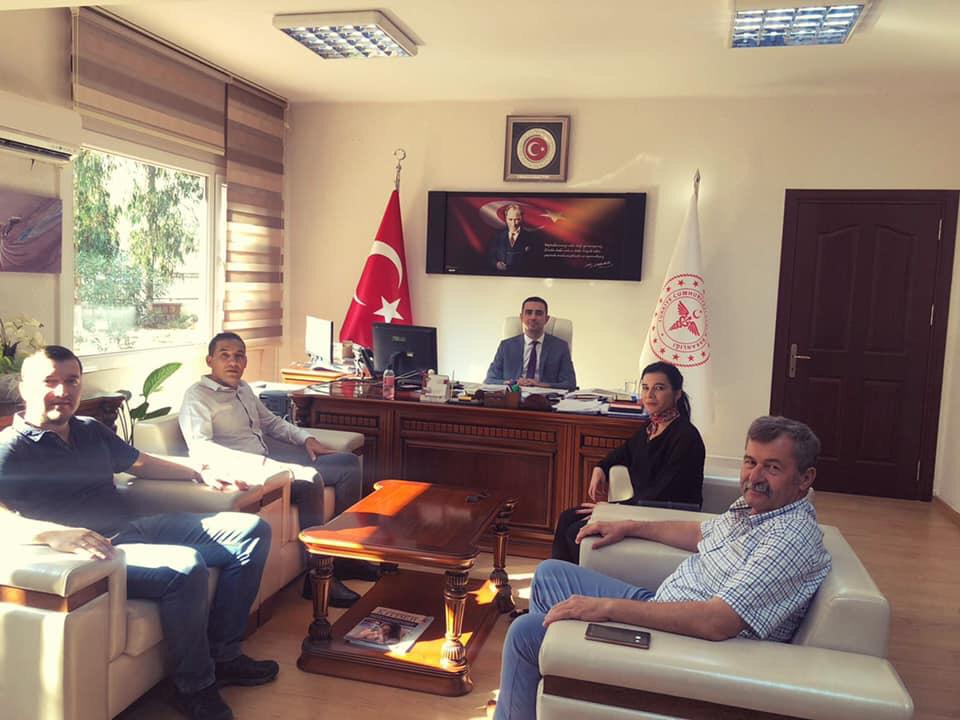KAMU HASTANELER BİRLİĞİ BAŞKANI NI ZİYARETİMİZ